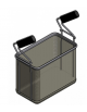 Cesto 1/2 per cuocipasta - cm 28x16x21,5h - per articoli DN37639 - DN37643 - DN37647 - DN37649