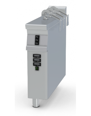 Sollevatore cesti per cuocipasta, sollevamento automatico temporizzato o manuale, 3 aste - cm 20x90x90h