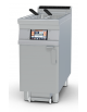 Friggitrice Elettrica TouchScreen su mobile, Lt 25, con o senza Melting - dim. vasca cm 31x51x33h - cm 40x90x90h