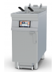 Friggitrice elettrica Touch su mobile, 1 vasca da Lt 25, con o senza Melting - 2 sollevatori cesti integrati - cm 40x90x90h