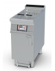 Friggitrice a gas Lt 21 su mobile - 1 vasca da cm 33x42x47h - comandi digitali, con o senza Melting - cm 40x90x90h