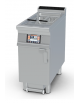 Friggitrice a gas Lt 21 su mobile - comandi digitali, con o senza Melting - Pompa filtraggio olio a caldo - cm 40x90x90h