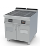 Tuttopiano elettrico ad induzione - comandi TouchScreen - kw 28 trifase - cm 80x90x90h