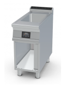 Bagnomaria elettrico monofase su mobile a giorno, vasca per GN 1/1, cm 15h - comandi Touchscreen - cm 40x90x90h