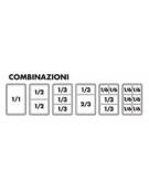 Cuocipasta elettrico su mobile - Vasca Lt 40 - comandi digitali - carico acqua automatico - cm 40x90x90 (Cesti esclusi)