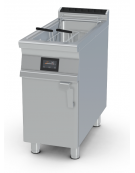 Friggitrice elettrica su mobile, 1 vascA Lt 18 cm 31x34x33h - comandi digitali - cm 40x90x90h