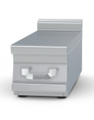 Piano di lavoro da banco inox AISI 304 con alzatina posteriore, 1 cassetto, 1 bacinella inox cm 19x50x15h - cm tot. 30x90x28h