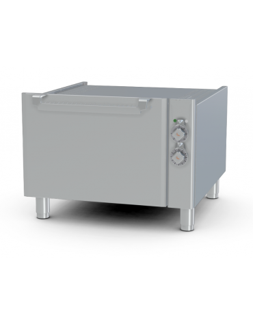 Base Forno elettrico ventilato GN1/1 - dim. camera cm 55x36x34h - trifase-5,32kw - dim tot. cm 80x83x57h