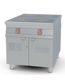 Piano cottura passante ad induzione - 4 zone cottura - cm 80x110x90h