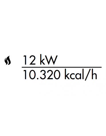 Tuttopiastra passante a gas su forno a gas passante statico, camera cm 55x98x34h - 2 vani neutri con porte - cm 110x110x90h