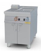 Cuocipasta a gas - vasca Lt 40, rubinetto carico acqua, sfioratore + scarico a pavimento  - cm 60x110x90h (CESTI ESCLUSI)