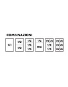 Cuocipasta a gas, Lt 40, carico acqua automatico con sensore, sfioratore + scarico a pavimento  - cm 60x110x90 (CESTI ESCLUSI)