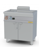 Cuocipasta a gas - vasca Lt 40, rubinetto carico acqua, sfioratore + scarico a pavimento- cm 80x55x90h (CESTI ESCLUSI)