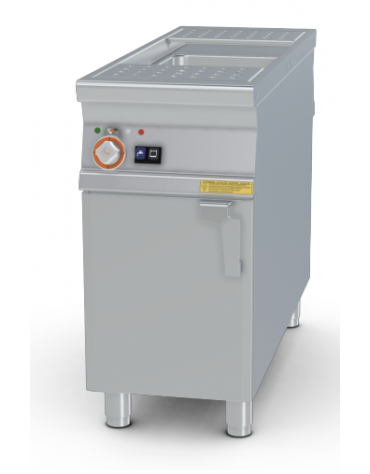 Cuocipasta elettrico, Lt 40, carico acqua automatico con sensore + scarico a pavimento - cm 40x110x90h (CESTI ESCLUSI)