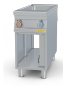 Bagnomaria passante elettrico su mobile a giorno, 1 vasca per GN-1/1 + GN-1/3 cm 15h -  cm 40x110x90h