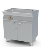 Brasieria elettrica fissa multifunzionale - vasca cm.64,5X32,5x10h - Kw 7,5 trifase - cm 80x55x90h