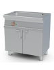 Brasieria elettrica fissa multifunzionale - vasca cm 64,5X32,5x10h - Kw 7,5 trifase - cm 80x55x90h