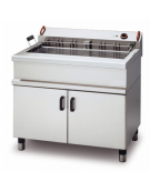 Friggitrice pasticceria a gas su mobile Litri 30 - cm 60x70x85h