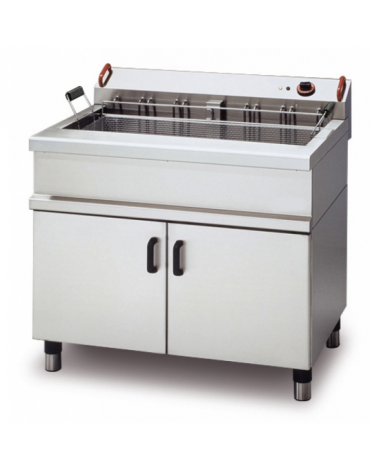 Friggitrice pasticceria a gas su mobile Litri 30 - cm 60x70x85h