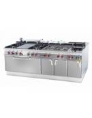 Friggitrice pasticceria a gas su mobile Litri 30 - cm 60x70x85h