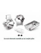 Tagliaverdure elettrico professionale - 3 coni di taglio - MONOFASE 750 W