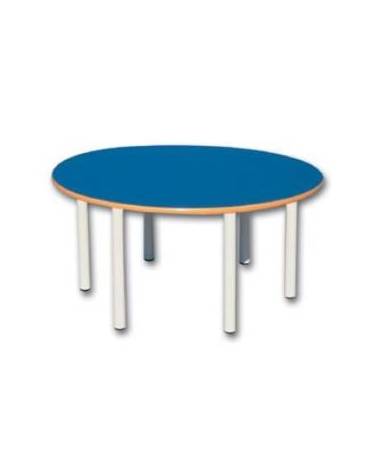 TAVOLINO ROTONDO DIAMETRO CM 110 - PIANO IN NOBILITATO