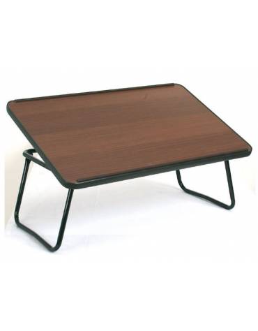 vassoio per letto servoplus - 3 posizioni - finitura noce - gambe pieghevoli - cm 60x40x24h
