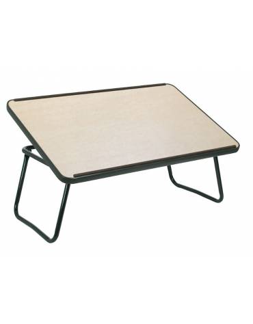 vassoio per letto servoplus - 3 posizioni - finitura noce - gambe pieghevoli - cm 60x40x24h