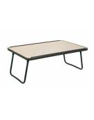Vassoio per letto con gambe pieghevoli - colore bianco - cm 60x40x24h
