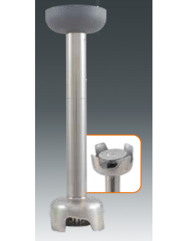 Mescolatore per mixer con disco inclinato - diametro mm 75x270h