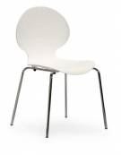 SEDIA SOVRAPPONIBILE IN FAGGIO MASSELLO C/SEDILE IN LAMINATO - B