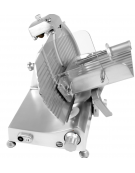 Affettatrice a gravità con affilatoio fisso, struttura in lega di alluminio - mm 485x650x440h