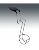Cuociuovo elettrico in acciaio inox AISI304 dotato di 6 portauovo, capacità vasca Lt 4,  potenza Watt 2000 - mm 245x430x310h