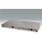 Piano caldo con superficie riscaldata in acciaio inox - potenza Watt 1200 - mm 1000x500x70h