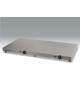 Piano caldo con superficie riscaldata in acciaio inox - potenza Watt 1200 - mm 1000x500x70h