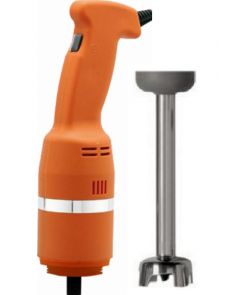 Mixer ad immersione + mescolatore in acciaio inox mm 250 - potenza Watt 250 - 15.000 rpm
