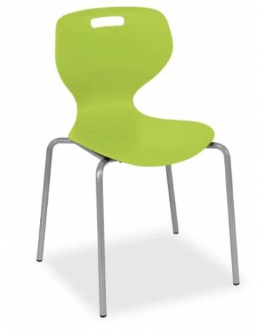 Sedia sovrapponibile in laminato plastico Grad. 07