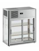 Espositore refrigerato ventilato da banco mm 800x410x920h
