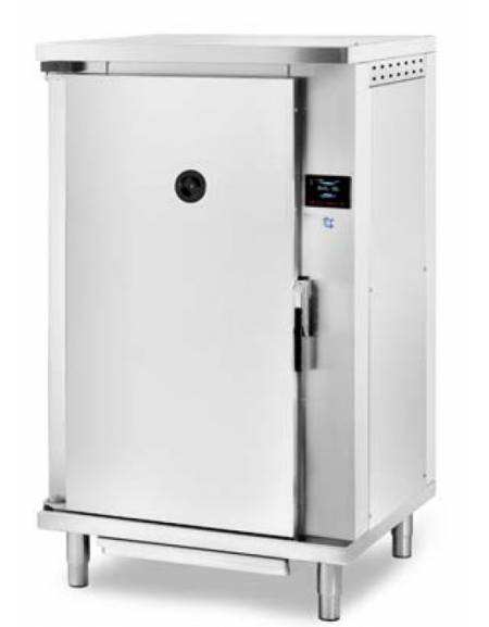 ARMADIO PORTATEGLIE RISCALDATO CON ANTA BATTENTE TAMBURATA - CELLA DI LIEVITAZIONE CON UMIDIFICATORE - CM. 70X70X200H
