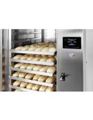 ARMADIO PORTATEGLIE RISCALDATO CON ANTA BATTENTE TAMBURATA - CELLA DI LIEVITAZIONE CON UMIDIFICATORE - CM. 70X70X200H