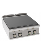 Piano di cottura tuttopiastra elettrico trifase-14kw cm 77x68,4 - cm 80x90x28h