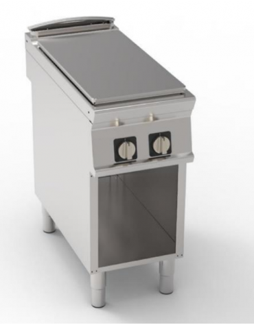 Tuttapiastra elettico trifase-7kw su vano aperto, piastra cm 37,4x72 - cm 40x90x90h