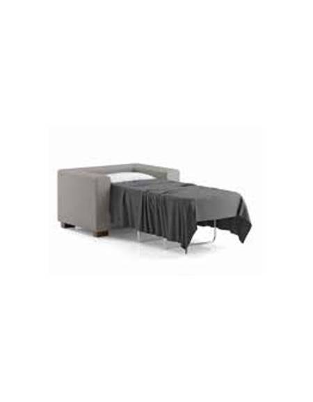 Poltrona attesa 1 posto con struttura portante in multistrato cm 68x72x87h