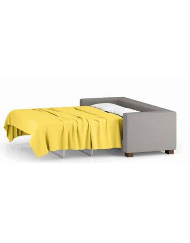 Divano attesa 2 posti con struttura portante in multistrato cm 122x72x87h