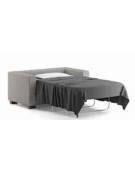 Divano attesa 2 posti con struttura portante in multistrato cm 122x72x87h