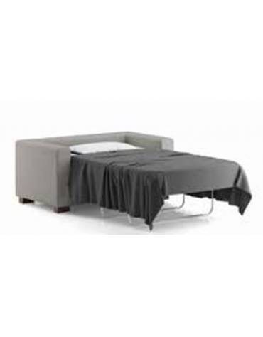 Divano attesa 2 posti con struttura portante in multistrato cm 122x72x87h