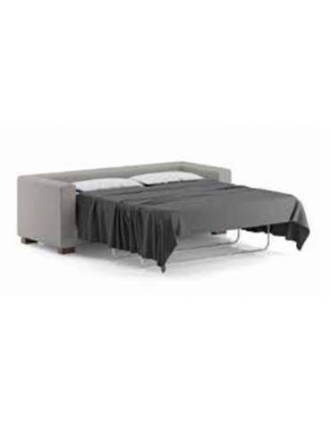 Divano attesa 3 posti con struttura portante in multistrato cm 176x77x77h