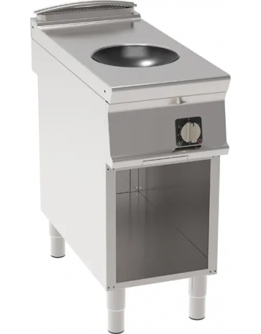 Piano di cottura ad induzione Wok trifase-5kw su vano aperto cm 33x76,1x39,5h,  - cm 40x90x90h
