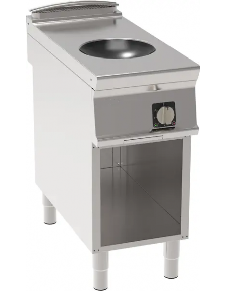 Piano di cottura ad induzione Wok trifase-5kw su vano aperto cm 33x76,1x39,5h,  - cm 40x90x90h