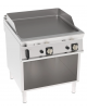 Fry-Top a gas su vano aperto, 2 zone cottura, piastra liscia cm 74,9x69,8, potenza gas Kw 16 - cm 80x90x28h